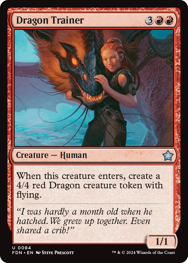 Dragon Trainer (FDN-084)  - Foundations
