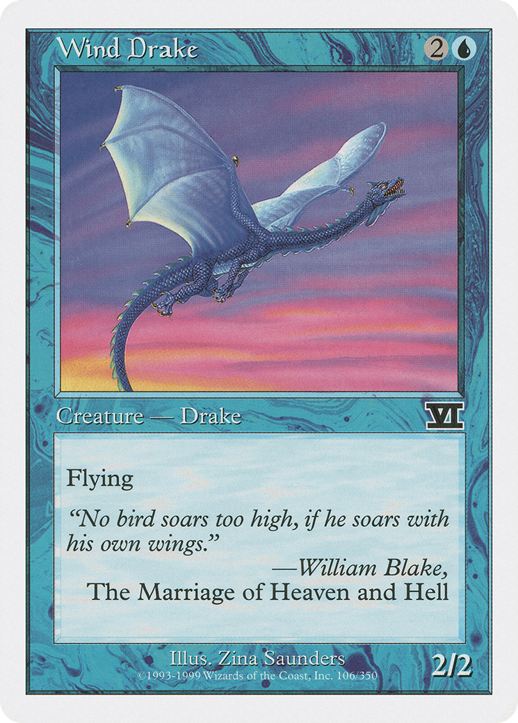 Wind Drake (6ED-106)  - Classic Sixth Edition