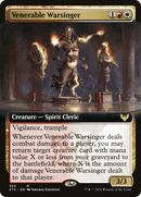 Venerable Warsinger (STX-355) - Strixhaven: School of Mages: (Extended Art) Foil