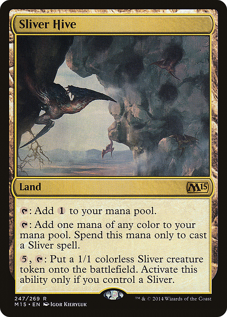Sliver Hive (M15-247)  Foil - Magic 2015