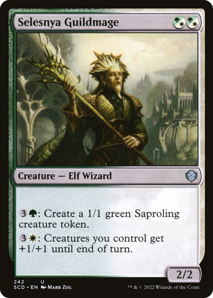 Selesnya Guildmage (SCD-242)  - Starter Commander Decks