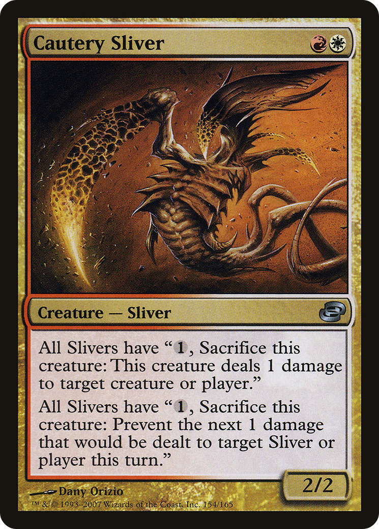 Cautery Sliver (PLC-154)  Foil - Planar Chaos