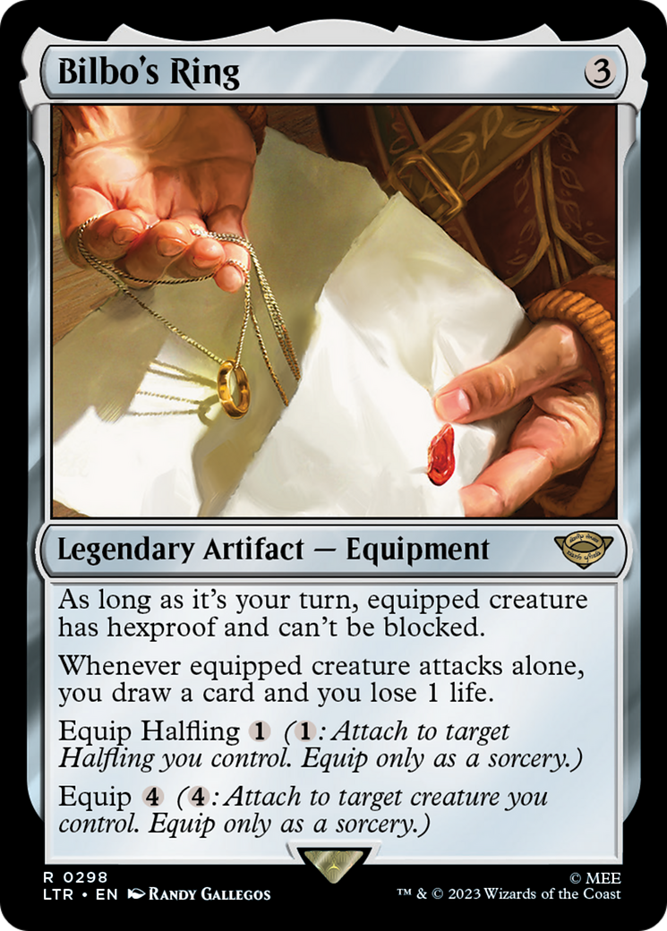 Bilbo's Ring (LTR-298)  - The Lord of the Rings: Tales of Middle-earth