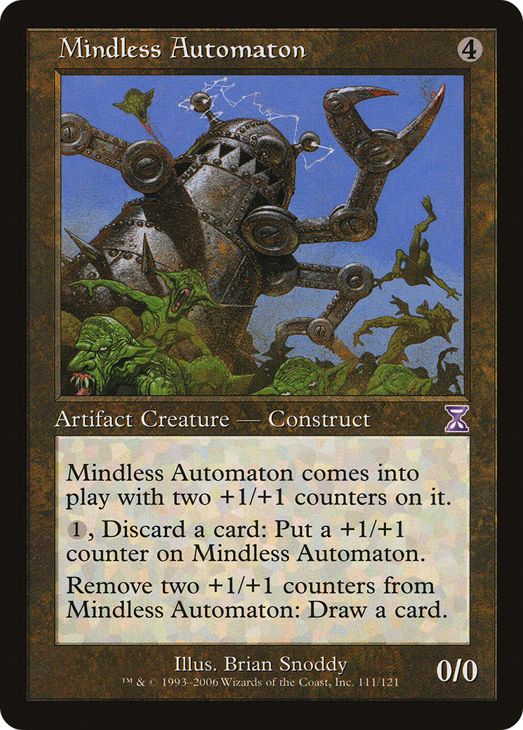 Mindless Automaton (TSB-111)  - Time Spiral Timeshifted