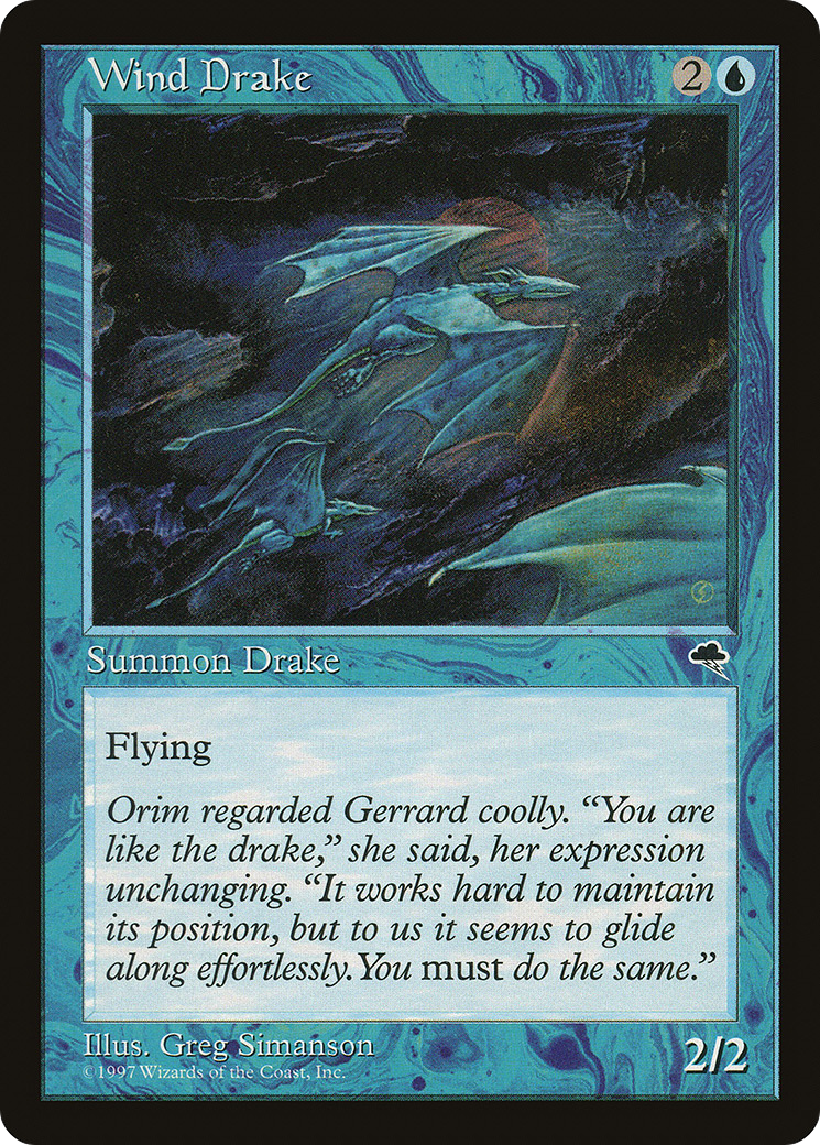 Wind Drake (TMP-105)  - Tempest