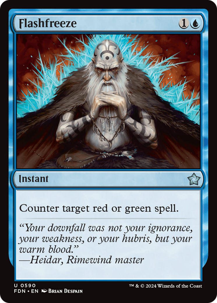 Flashfreeze (FDN-590)  - Foundations