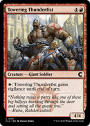 Towering Thunderfist (CLU-151)  - Ravnica: Clue Edition