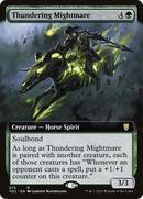 Thundering Mightmare (Extended Art) (VOC-075)  - Crimson Vow Commander: (Extended Art)