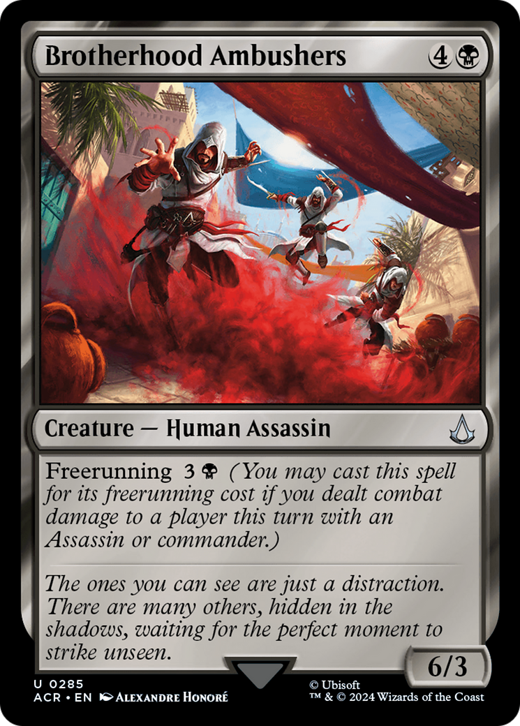 Brotherhood Ambushers (ACR-285)  - Assassin's Creed
