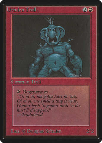 Uthden Troll (LEB-)  - Limited Edition Beta