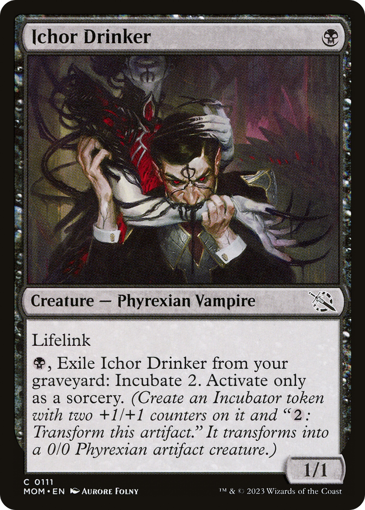 Ichor Drinker (MOM-111)  Foil - March of the Machine