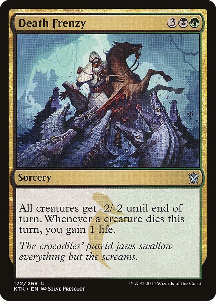 Death Frenzy (KTK-172)  - Khans of Tarkir