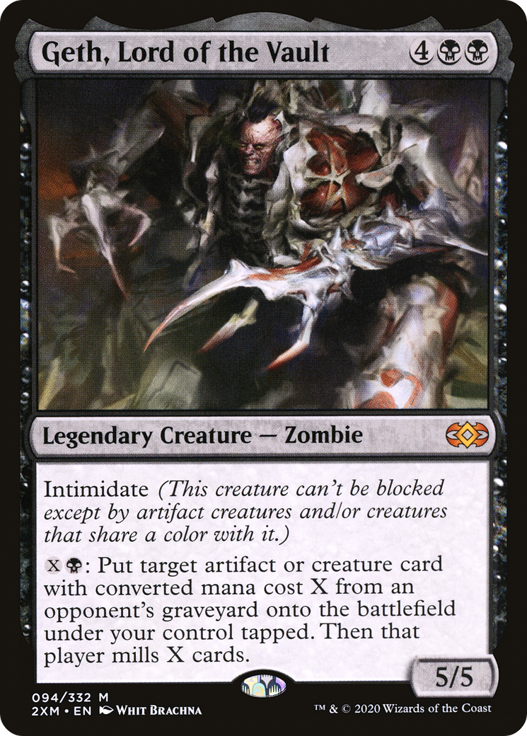 Geth, Lord of the Vault (2XM-094)  - Double Masters
