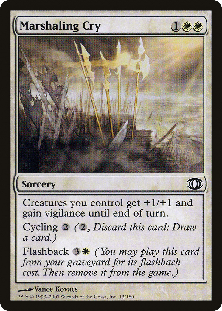 Marshaling Cry (FUT-013)  Foil - Future Sight