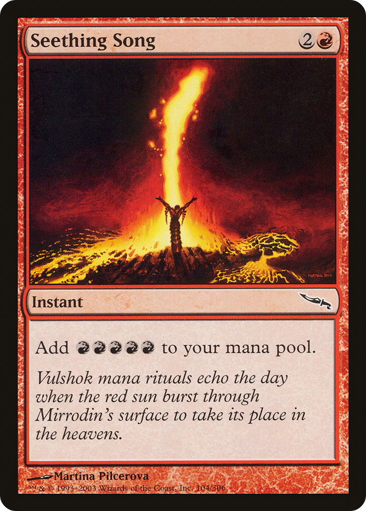 Seething Song (MRD-104)  Foil - Mirrodin