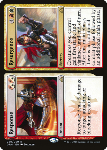 Response // Resurgence (GRN-229)  - Guilds of Ravnica