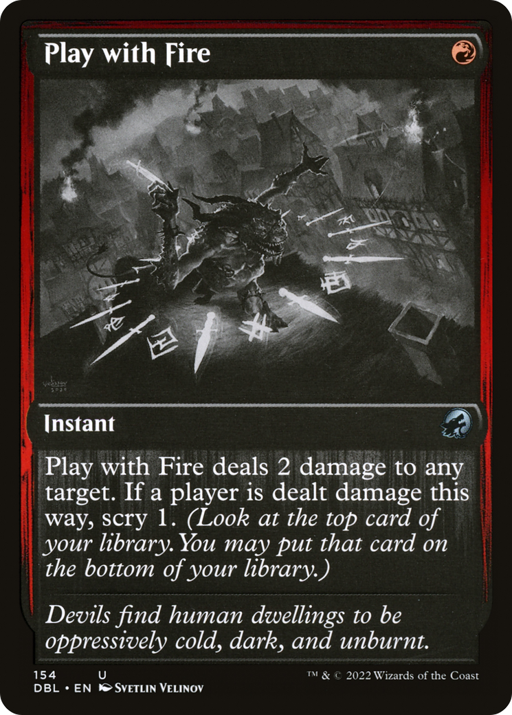 Play with Fire (DBL-154)  - Innistrad: Double Feature