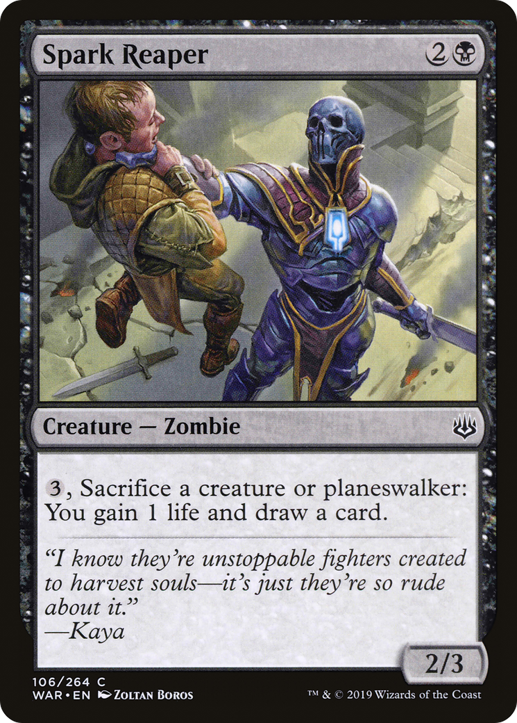 Spark Reaper (WAR-106)  Foil - War of the Spark