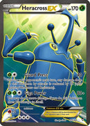 Heracross EX (105 Full Art) 105/111  - Holofoil XY  Furious Fists - Ultra Rare