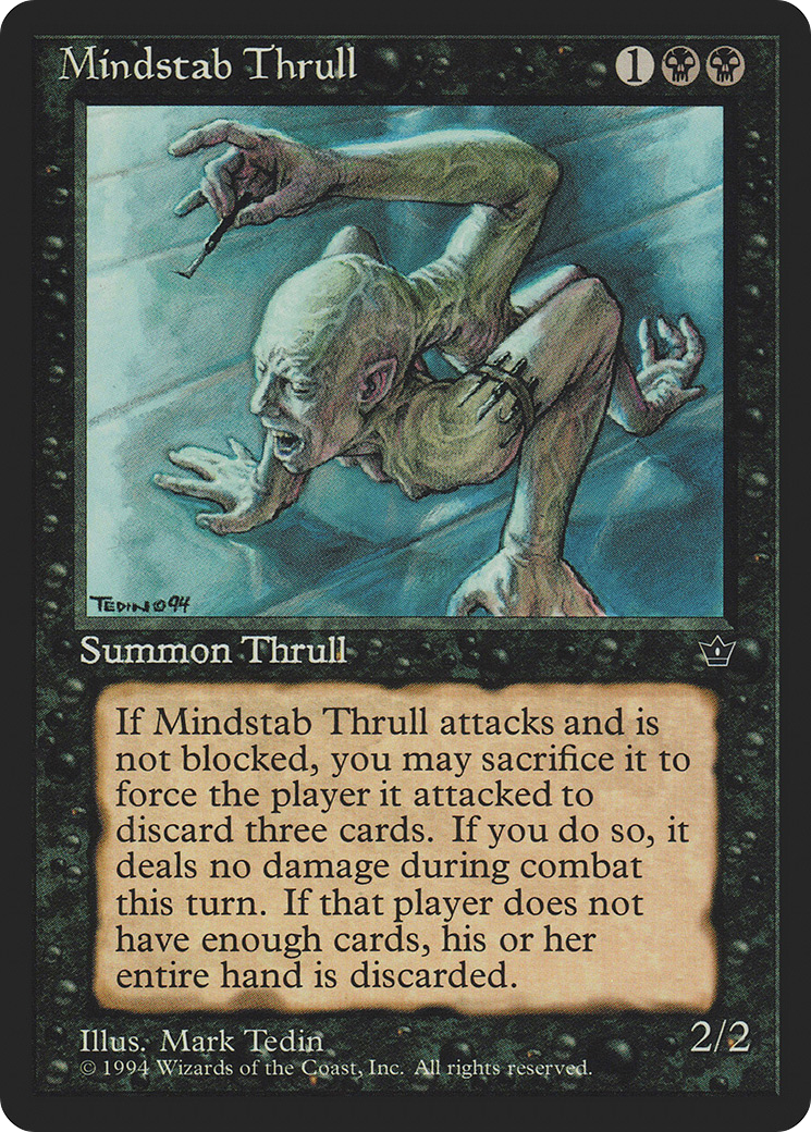 Mindstab Thrull (Tedin) (FEM-)  - Fallen Empires