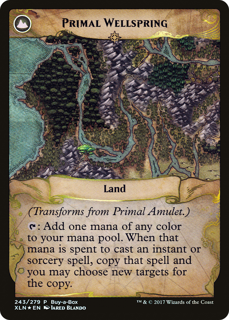 Primal Amulet (BABP-243)  Foil - XLN Treasure Chest: (compasslanddfc)