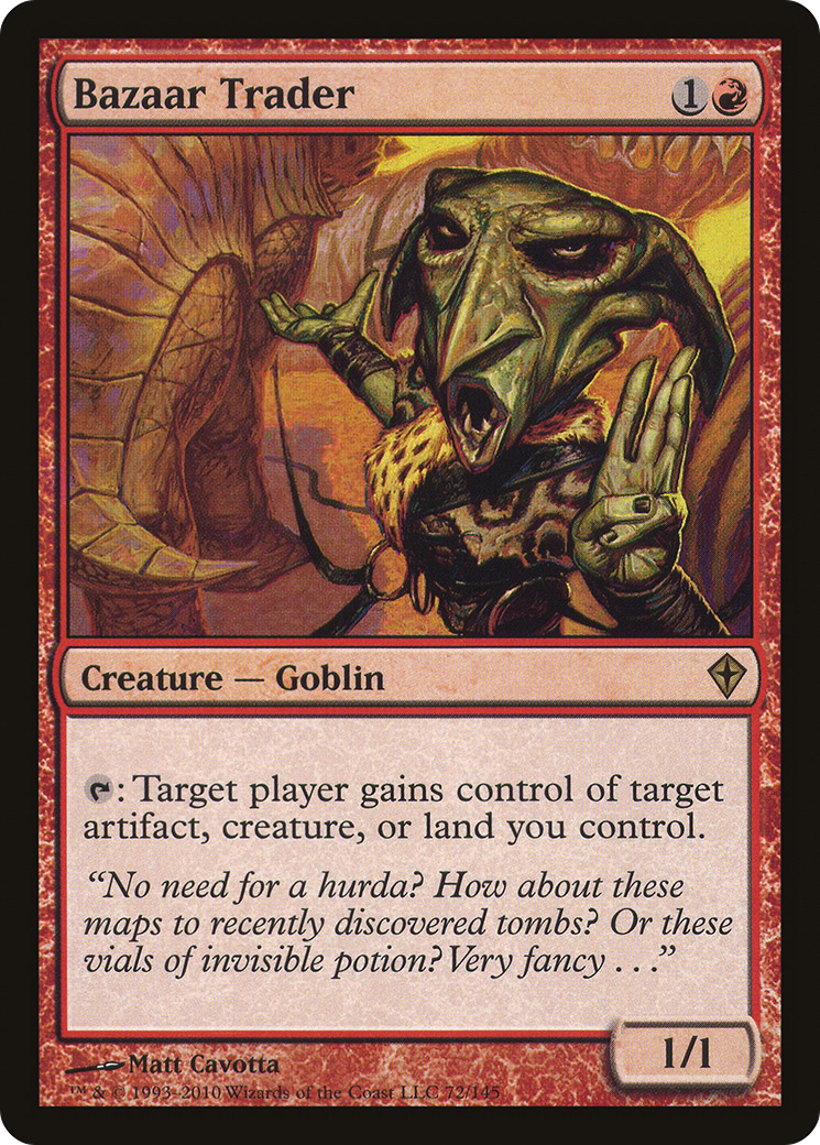 Bazaar Trader (WWK-072)  Foil - Worldwake