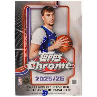 2025-26 Topps Chrome Basketball Blaster Box