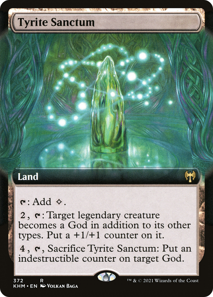 Tyrite Sanctum (Extended Art) (KHM-372)  Foil - Kaldheim: (Extended Art)