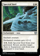 Spectral Steel (WOC-075)  - Wilds of Eldraine Commander