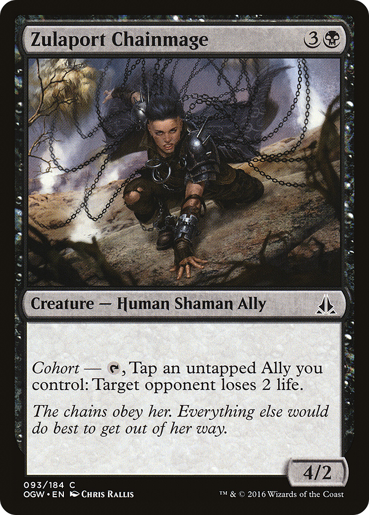 Zulaport Chainmage (OGW-093)  - Oath of the Gatewatch