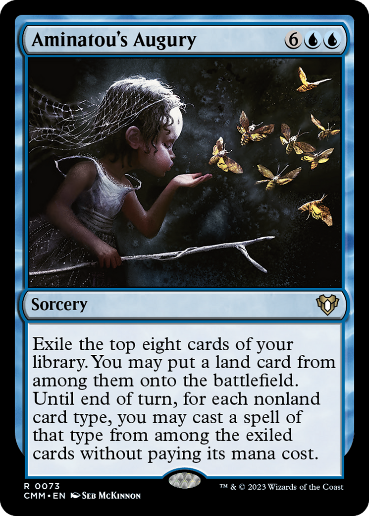 Aminatou's Augury (CMM-073)  Foil - Commander Masters