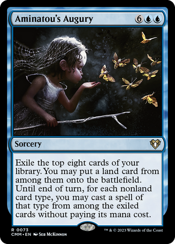 Aminatou's Augury (CMM-073)  - Commander Masters