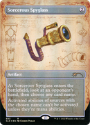 Sorcerous Spyglass (Borderless) (SLD-693)  Foil - Secret Lair Drop