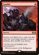 Gamble (LIST-UMA-132)  - The List