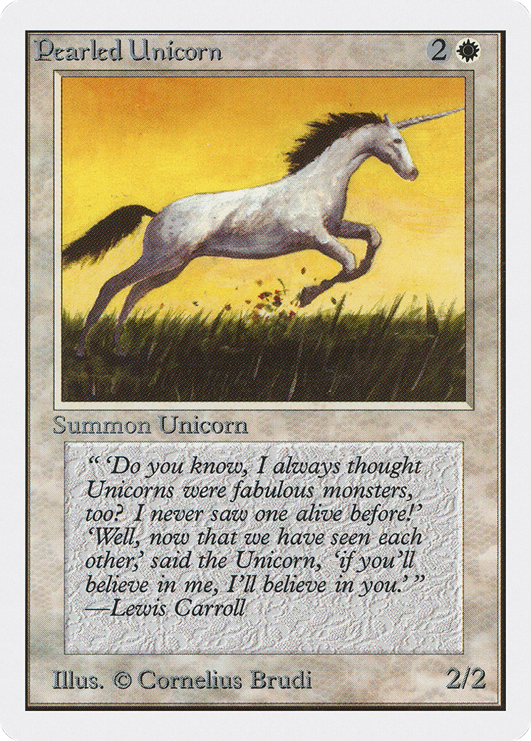 Pearled Unicorn (2ED-)  - Unlimited Edition