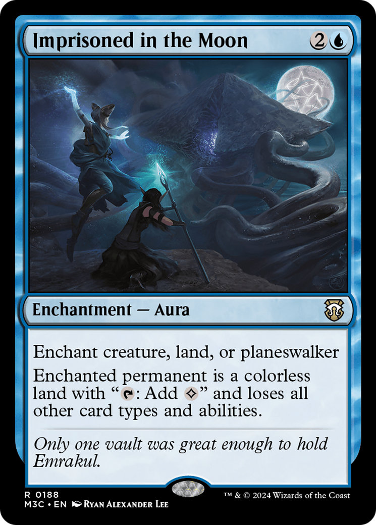 Imprisoned in the Moon (M3C-188)  - Modern Horizons 3 Commander