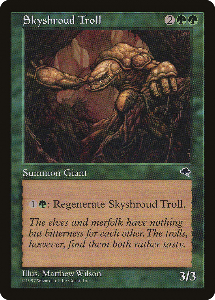 Skyshroud Troll (TMP-257)  - Tempest