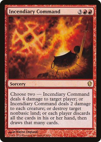 Incendiary Command [Commander 2013]