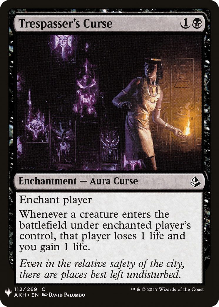 Trespasser's Curse (LIST-112)  - The List