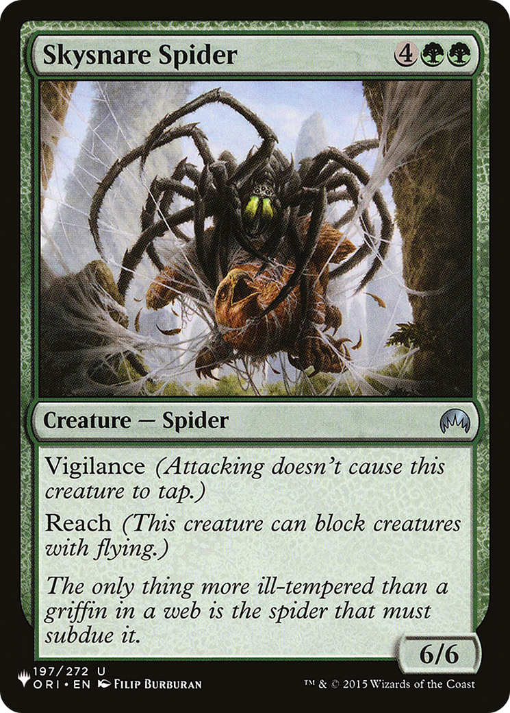 Skysnare Spider (LIST-ORI-197)  - The List