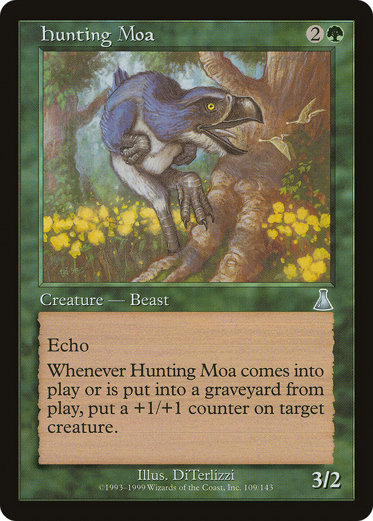 Hunting Moa (UDS-109)  - Urza's Destiny