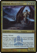 Vish Kal, Blood Arbiter (Commander Launch Promo) (OVER-234) - Commander 2011 Launch Party Foil