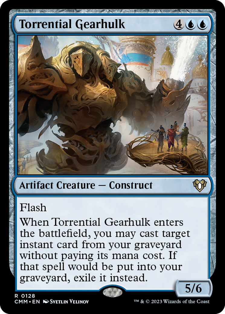 Torrential Gearhulk (CMM-128)  - Commander Masters