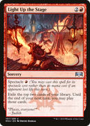 Light Up the Stage (RNA-107)  Foil - Ravnica Allegiance