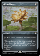 Gilded Lotus (CMM-605)  Etched Foil - Commander Masters