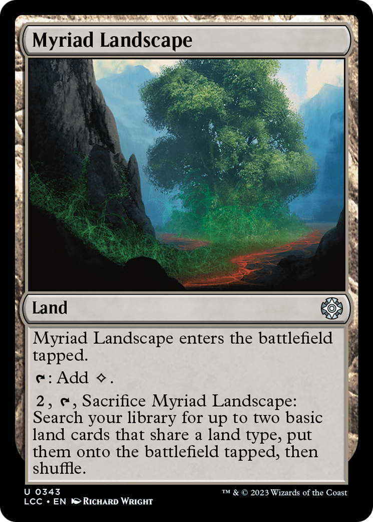 Myriad Landscape (LCC-343)  - The Lost Caverns of Ixalan Commander