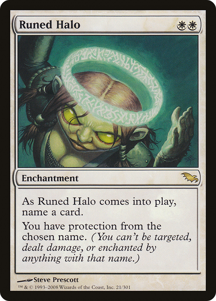 Runed Halo (SHM-021) - Shadowmoor