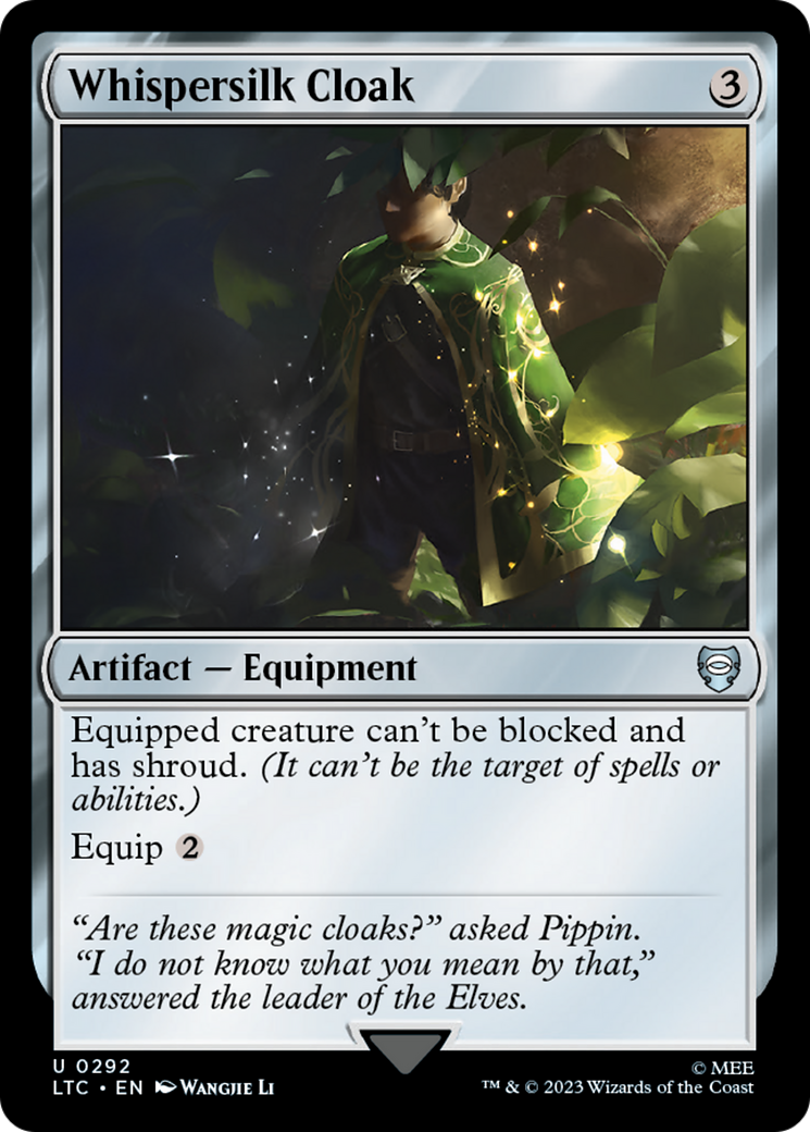Whispersilk Cloak (LTC-292)  - Tales of Middle-earth Commander