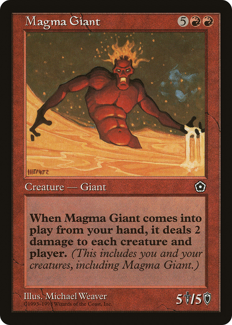Magma Giant (P02-)  - Portal Second Age