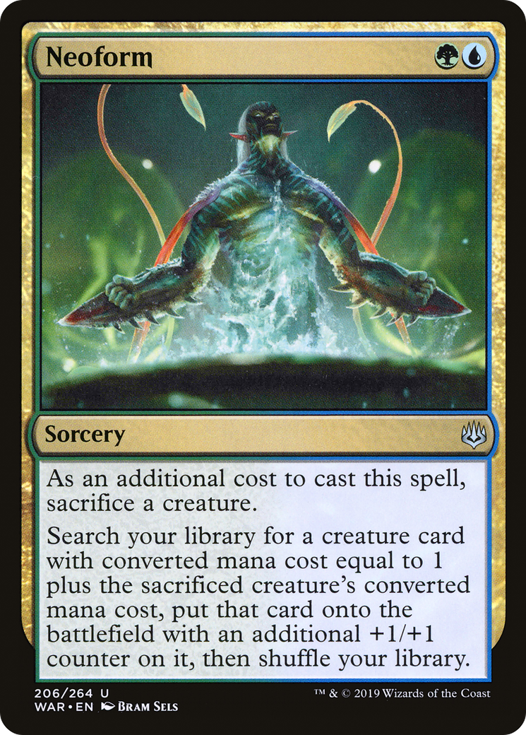 Neoform (WAR-206)  Foil - War of the Spark